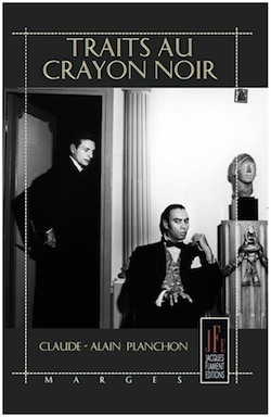 couverture de Traits au crayon noir